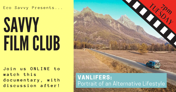 Savvy Film Club poster for Vanlifers